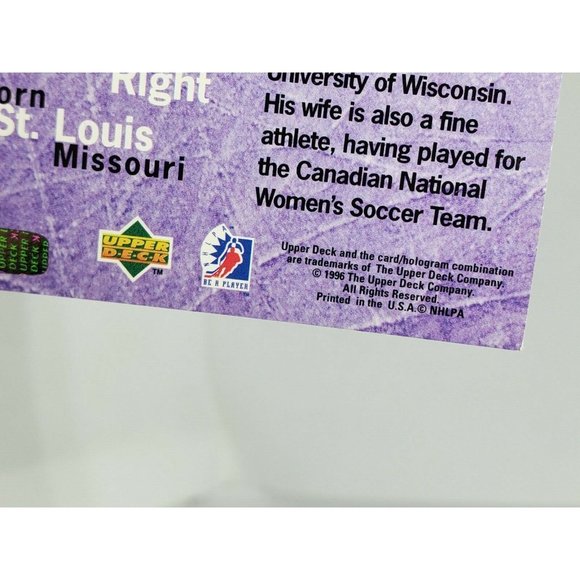 3 Vintage Upper Deck Be A Player Hartford Hockey Collectible Trading Cards - Picture 11 of 11